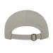 USA-made 6L Putty Ripstop baseball cap, back view, manufactured in Newark NJ