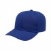 USA-made 6S Royal Blue Ripstop baseball cap, 3q view, manufactured in Newark NJ