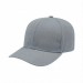 USA-made 6S Light Gray Ripstop baseball cap, 3q view, manufactured in Newark NJ