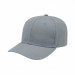 USA-made 6S Light Gray Ripstop baseball cap, 3q view, manufactured in Newark NJ