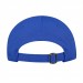 USA-made 6S Royal Blue Ripstop baseball cap, back view, manufactured in Newark NJ