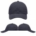 USA Made Dark Gray Unstructured "Dad" Cap