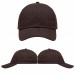 USA Made Brown Unstructured "Dad" Cap