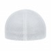 USA-made 6S Royal Blue-White Chino baseball cap, back view, manufactured in Newark NJ