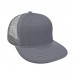 Heather Grey-Light Gray Meshback Snapback Dad Cap 3Q Image