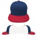 Navy-Red Meshback Snapback Lowstyle VIRTUAL Image