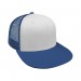 White-Navy Meshback Snapback Lowstyle 3Q Image