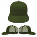 Olive Meshback Snapback Dad Cap VIRTUAL Image