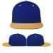 USA Made Royal Blue-Athletic Gold Flat Brim High Crown Cap