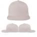 USA Made Putty Flat Brim High Crown Cap