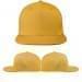 USA Made Athletic Gold Flat Brim High Crown Cap