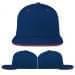 USA Made Navy-Red Flat Brim High Crown Cap