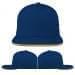 Navy-Athletic Gold Pro Knit Snapback Flat Brim, Virtual Image