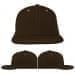 USA Made Black-Athletic Gold Flat Brim High Crown Cap