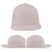 USA Made Putty Flat Brim High Crown Cap