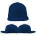 USA Made Navy Flat Brim High Crown Cap