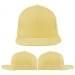 USA Made Maize Flat Brim High Crown Cap