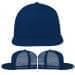 USA Made Navy Flat Brim High Crown Cap