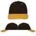 USA Made Black-Athletic Gold Lowstyle Structured Cap