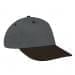 Light Gray Lowstyle Structured-Black Visor, Eyelets