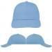 USA Made Light Blue Lowstyle Structured Cap