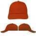 USA Made Orange Lowstyle Structured Cap