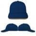 Navy-Athletic Gold Pro Knit Snapback Lowstyle, Virtual Image
