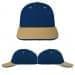 USA Made Navy-Khaki Lowstyle Structured Cap