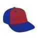 Red Lowstyle Structured-Royal Blue Back Half, Visor