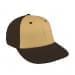 Khaki Lowstyle Structured-Black Back Half, Visor