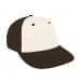 White Lowstyle Structured-Black Back Half, Visor