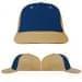 USA Made Navy-Khaki Lowstyle Structured Cap