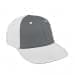 Light Gray Lowstyle Structured-White Back Half, Visor