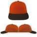 USA Made Orange-Black Lowstyle Structured Cap