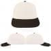 USA Made White-Black Lowstyle Structured Cap