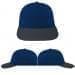 USA Made Navy-Dark Gray Lowstyle Structured Cap
