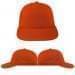 USA Made Orange Lowstyle Structured Cap