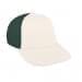 White Lowstyle Structured-Hunter Green Back Half