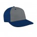 Light Gray-Navy Domestic Snapback Prostyle 3Q Image