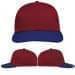 USA Made Red-Royal Blue Prostyle Structured Cap