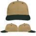 USA Made Khaki-Hunter Green Prostyle Structured Cap