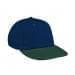 Navy Prostyle Structured-Hunter Green Visor, Eyelets