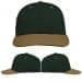 USA Made Hunter Green-Khaki Prostyle Structured Cap