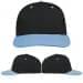 USA Made Dark Gray-Light Gray Prostyle Structured Cap