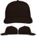 USA Made Black Prostyle Structured Cap