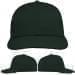 USA Made Hunter Green Prostyle Structured Cap