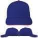 USA Made Royal Blue-Red Prostyle Structured Cap