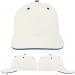 USA Made White-Royal Blue Prostyle Structured Cap