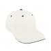 White Prostyle Structured-Hunter Green Sandwich, Eyelets