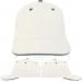 USA Made White-Hunter Green Prostyle Structured Cap